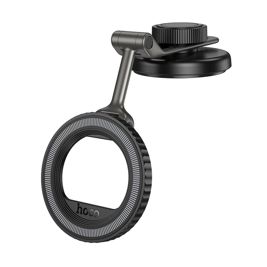 Держатель автомобильный на торпеду магнитный, H77, HOCO, серый Держатель автомобильный на торпеду магнитный, H77, HOCO, серый