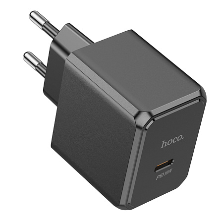 Сетевое зарядное устройство, 1 PD 30W (CS15A), HOCO, черный