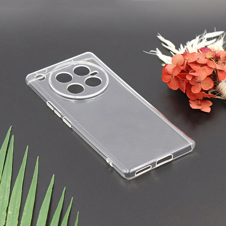 Чехол силиконовый для Infinix Zero 40 (4G/5G), с защитой камеры, X-CASE, прозрачный