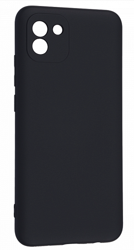Чехол силиконовый для Samsung Galaxy A03, X-CASE, черный