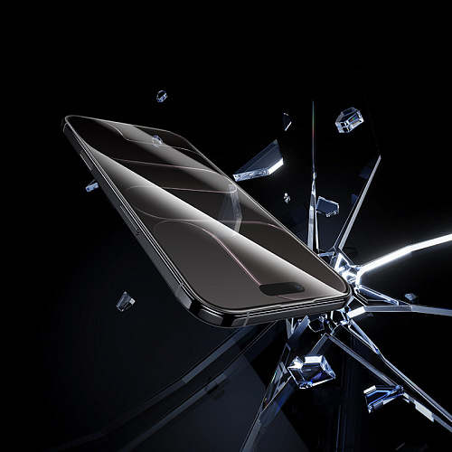 Защитное стекло для iPhone 17 Air, G777, HOCO, anti-static, черное