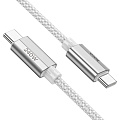Кабель Type-C на Type-C, HOCO, U134, 240W, 1.8м, серый