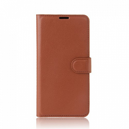 Чехол-книжка для Xiaomi Mi 6, боковой, коричневый