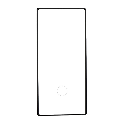 Защитное стекло на Samsung, Galaxy Note 20 Ultra (4G/5G), полный клей,прозрачное с черной рамкой, X-CASE