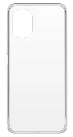 Чехол силиконовый для OPPO A96 (5G)/1+N20/Reno 7Z, X-CASE, прозрачный