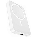 Универсальный Доп. Аккумулятор 5000mAh, J109, HOCO, выход: 1 PD 20W, беспроводная зарядка (MagSafe), белый
