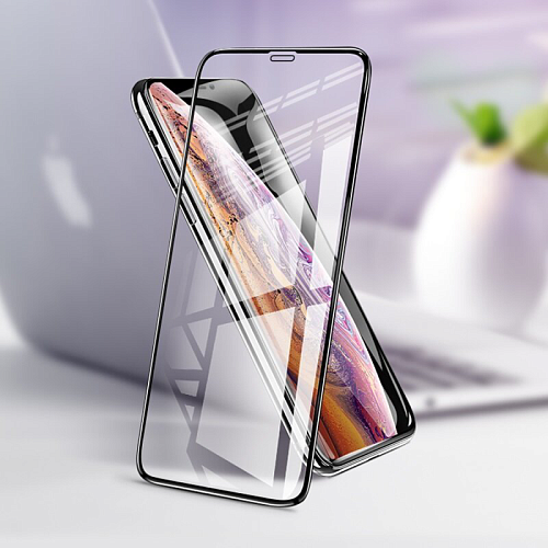 Защитное стекло на iPhone X/XS/11 Pro (G5), HOCO, Full screen silk screen HD, черное Защитное стекло на iPhone X/XS/11 Pro (G5), HOCO, Full screen silk screen HD, черное