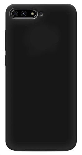 Чехол силиконовый для Honor 7A Pro/Y6(2018)/Y6 Prime(2018)/Enjoy 8E/7C, good quality, черный