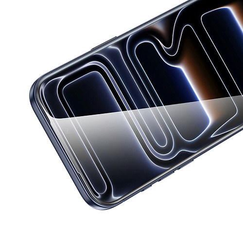 Защитное стекло для iPhone 17 Pro Max, G777, HOCO, anti-static, черное