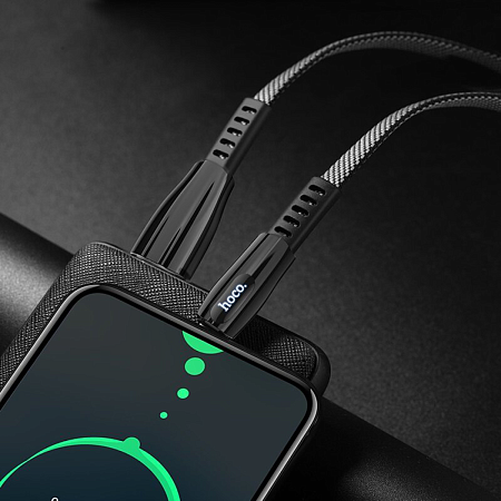USB Кабель Type-C, HOCO, U70, темно-серый
