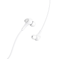 Проводные наушники M66 Passion in-line control eaphones, HOCO, белый