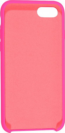 Чехол-накладка для iPhone 7/8/SE (2020), Silicon Case, ярко-розовый