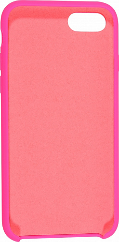 Чехол-накладка для iPhone 7/8/SE (2020), Silicon Case, ярко-розовый