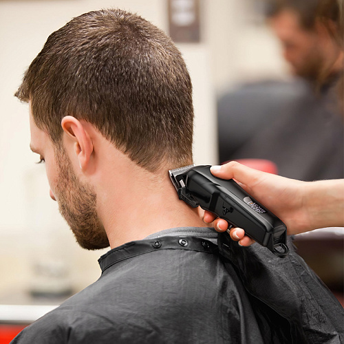 Машинка для стрижки волос, HP24, HOCO, с дисплеем, время работы: 200мин, черный