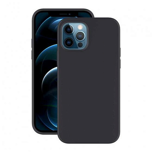 Чехол силиконовый для iPhone 12 (6.1)/12 PRO (6.1), X-CASE, черный