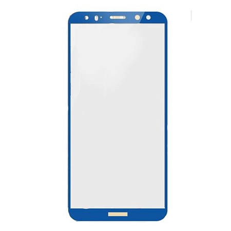 Защитное стекло на Huawei Mate 10 Lite/Nova 2I, 3D, синий, X-CASE