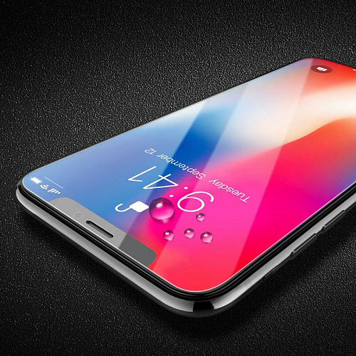 Защитное стекло на iPhone XS Max/11 Pro Max (A10), HOCO, Large arc full screen HD tempered glass, прозрачное