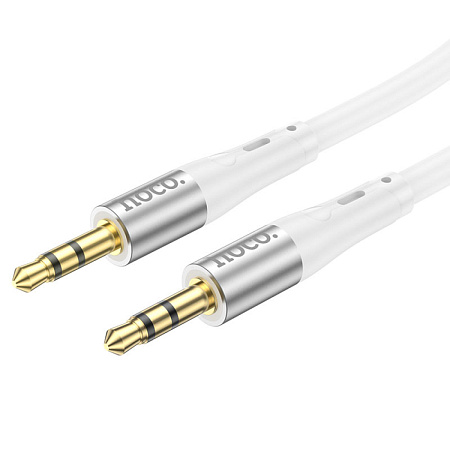 AUX Audio кабель 3,5 мм, UPA22, HOCO, белый