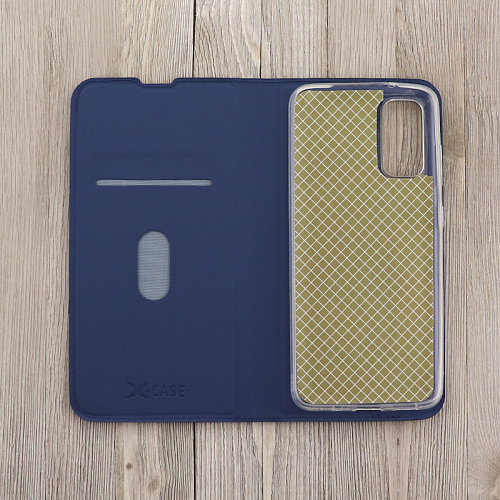 Чехол-книжка для Samsung Galaxy S20/S11E, X-CASE, боковой, синий