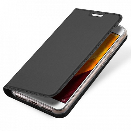 Чехол-книжка для Xiaomi Redmi 4X, DU DU, боковой, серый