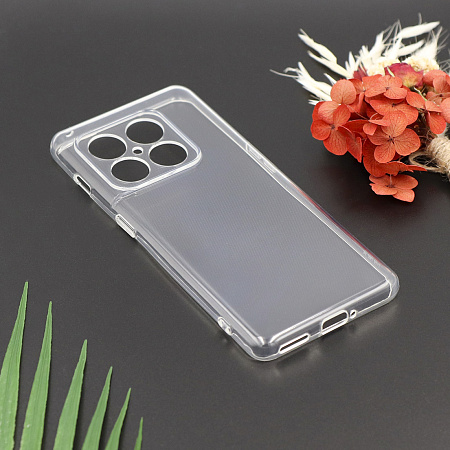 Чехол силиконовый для OnePlus 10 Pro (5G), с защитой камеры, X-CASE, прозрачный