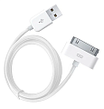 USB дата кабель для iPhone 4/4S, белый
