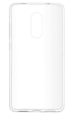 Чехол силиконовый для Xiaomi Redmi Note 4/Note 4X, прозрачный