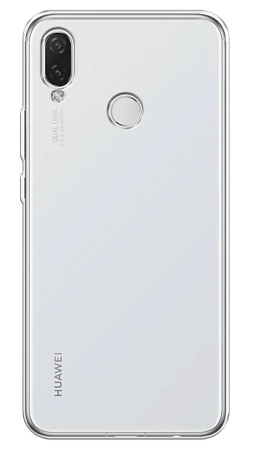 Чехол силиконовый для Huawei Nova 3I/ P Smart+, прозрачный