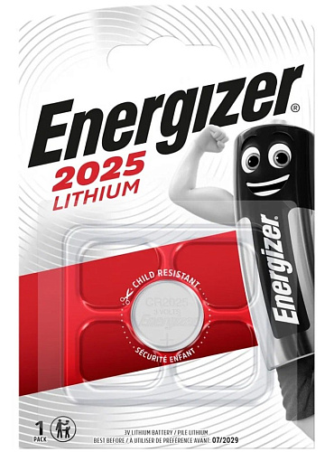 Таблетка CR2025 ENERGIZER (1 батарейка)