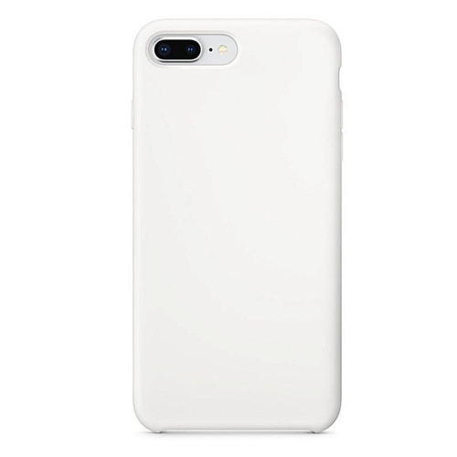 Чехол-накладка для iPhone 7 Plus/8 Plus, Silicon Case, белый