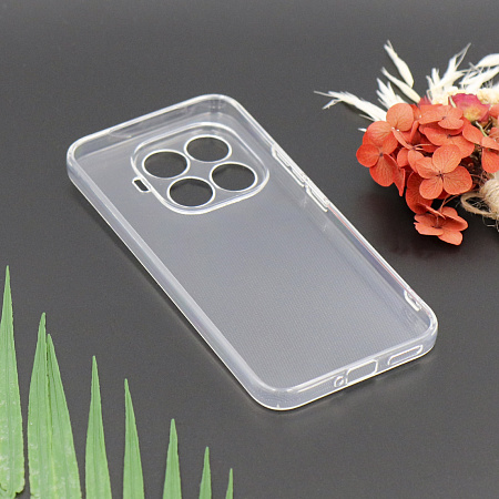 Чехол силиконовый для Xiaomi 15T Pro (5G), с защитой камеры, X-CASE, прозрачный