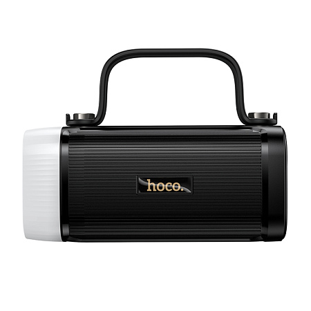 Универсальный Доп. Аккумулятор 40000mAh, J174, HOCO, выход: 1 USB (22.5), 1 PD (20W), с двумя лампами, черный
