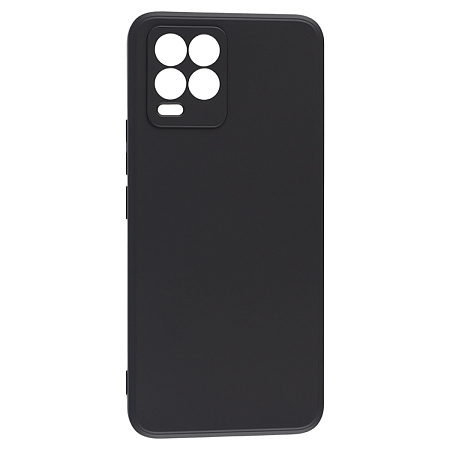 Чехол силиконовый для Realme 8/8 Pro, с защитой камеры, X-CASE,черный