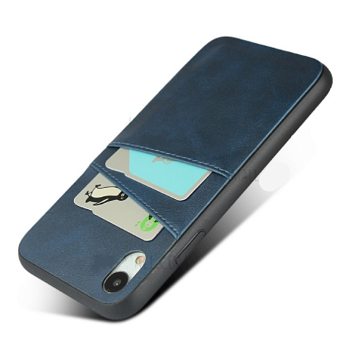 Чехол силиконовый для iPhone XS Max (6.5), DU DU, синий