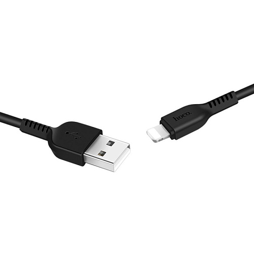 USB дата кабель Lightning, HOCO, X20, 3M, черный