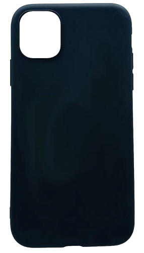 Чехол силиконовый для iPhone 11 (6.1), X-CASE, черный