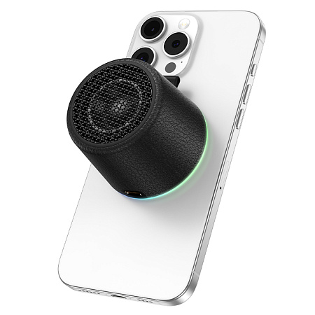 Колонка HC49 Shine Bluetooth speaker, HOCO, с Magsafe, цвет черный
