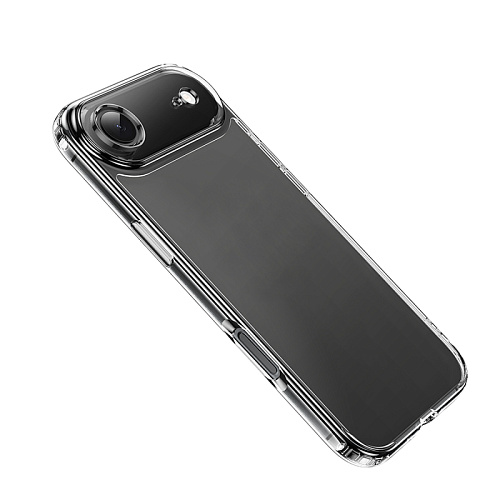 Чехол силиконовый для iPhone 17 Air, Противоударная серия TPU, HOCO, прозрачный