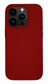 Чехол-накладка для iPhone 14 Pro, Silicon Case, без лого, бордовый