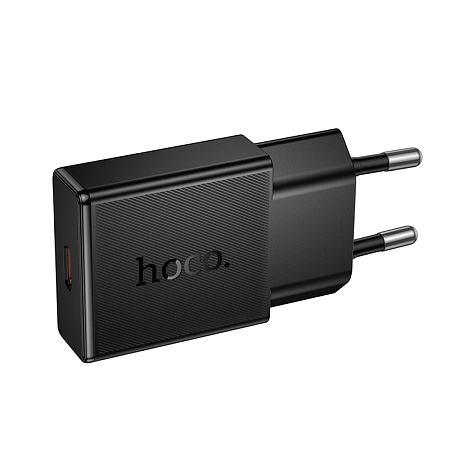 Сетевое зарядное устройство, 1 PD 20W (N72), HOCO, цвет черный