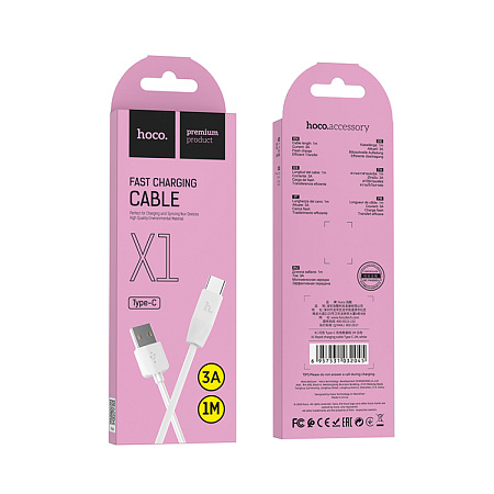 USB Кабель Type-C, HOCO, X1
