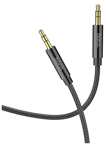 AUX Audio кабель 3,5 мм, UPA19, 2m, HOCO, черный