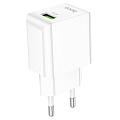 Сетевое зарядное устройство, 1 USB 3.0A (C98A), HOCO, белый