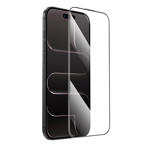 Защитное стекло для iPhone 17 Air, G14, HOCO, Guardian shield series full-screen HD tempered glass, черное