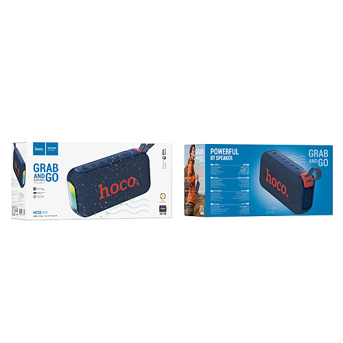 Колонка HC32 Smart sound sports BT speaker, HOCO, цвет синий