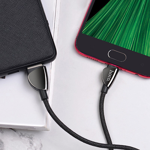 USB Кабель Micro, HOCO, U62, черный