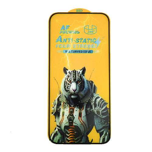 Защитное стекло на iPhone 17 Pro, AF 360, прозрачное с черной рамкой, X-CASE