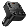 Bluetooth FM модулятор, E87, HOCO, 1 USB QC3.0+1 PD (20Вт)+1 USB 5V/0.5A, черный
