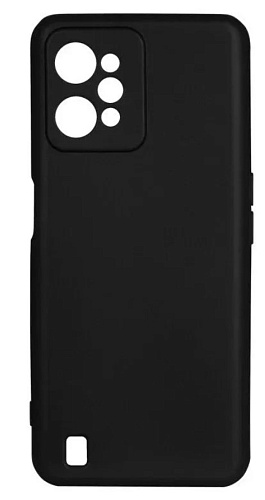 Чехол силиконовый для Realme C31, с защитой камеры, X-CASE, черный
