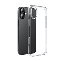 Чехол силиконовый для iPhone 17, Light series TPU, HOCO, прозрачный